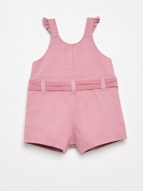 Tutina corta con ricami - Kiabi