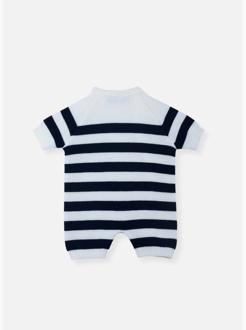 Tutina corta neonato alla marinara - Kiabi