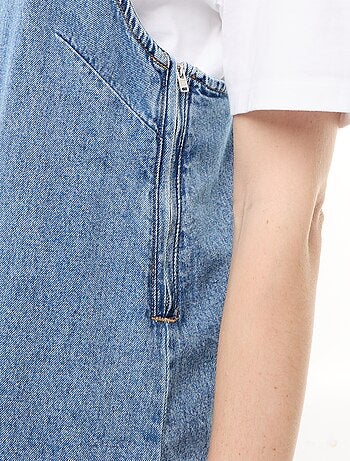 Tutina corta stile salopette