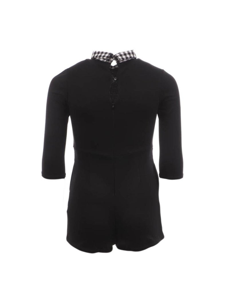 Tutina Corta Teddy Smith Calvie per Ragazza Nero - Kiabi