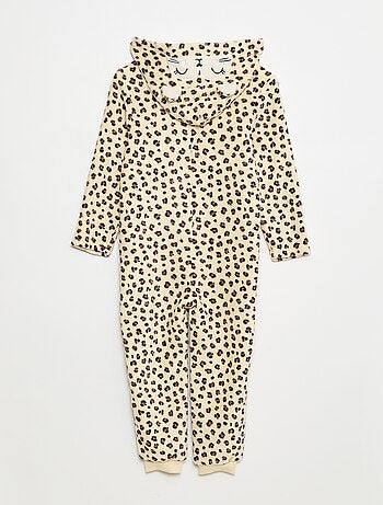 Tutina da notte con cappuccio animato