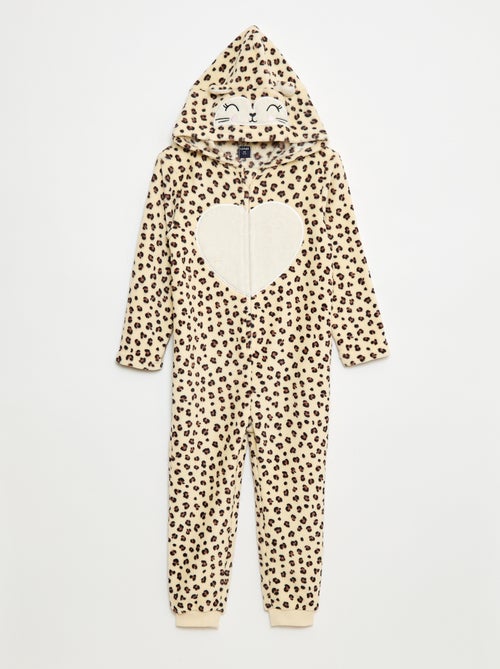 Tutina da notte con cappuccio animato - Kiabi