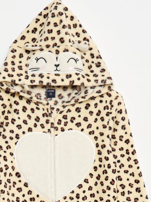 Tutina da notte con cappuccio animato - Kiabi