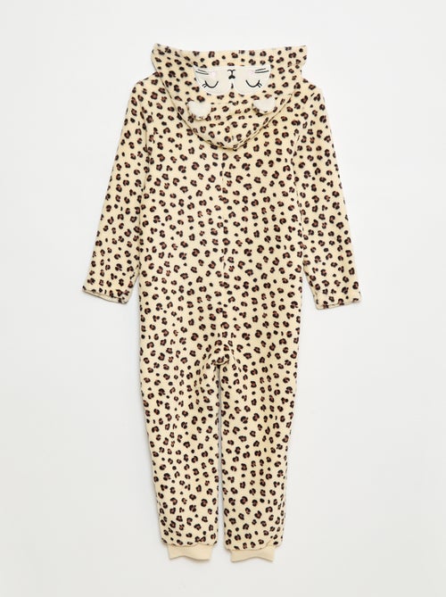 Tutina da notte con cappuccio animato - Kiabi