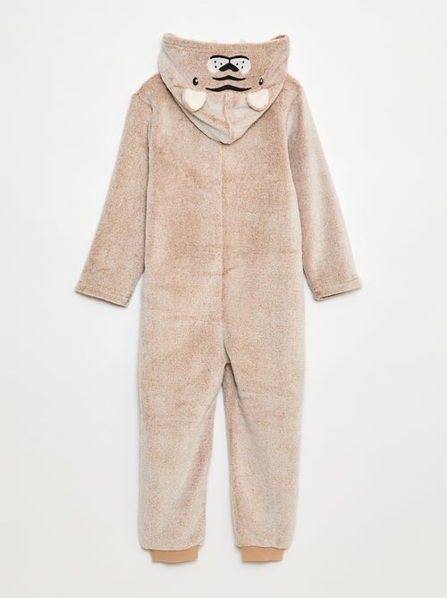 Tutina da notte con cappuccio animato - Kiabi