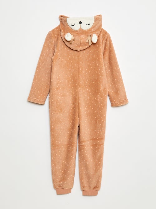 Tutina da notte con cappuccio animato - Kiabi