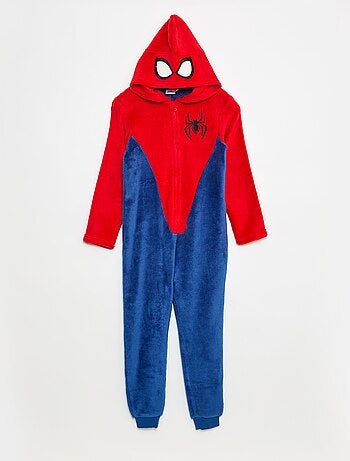 Pigiama intero in pile 'Spiderman'