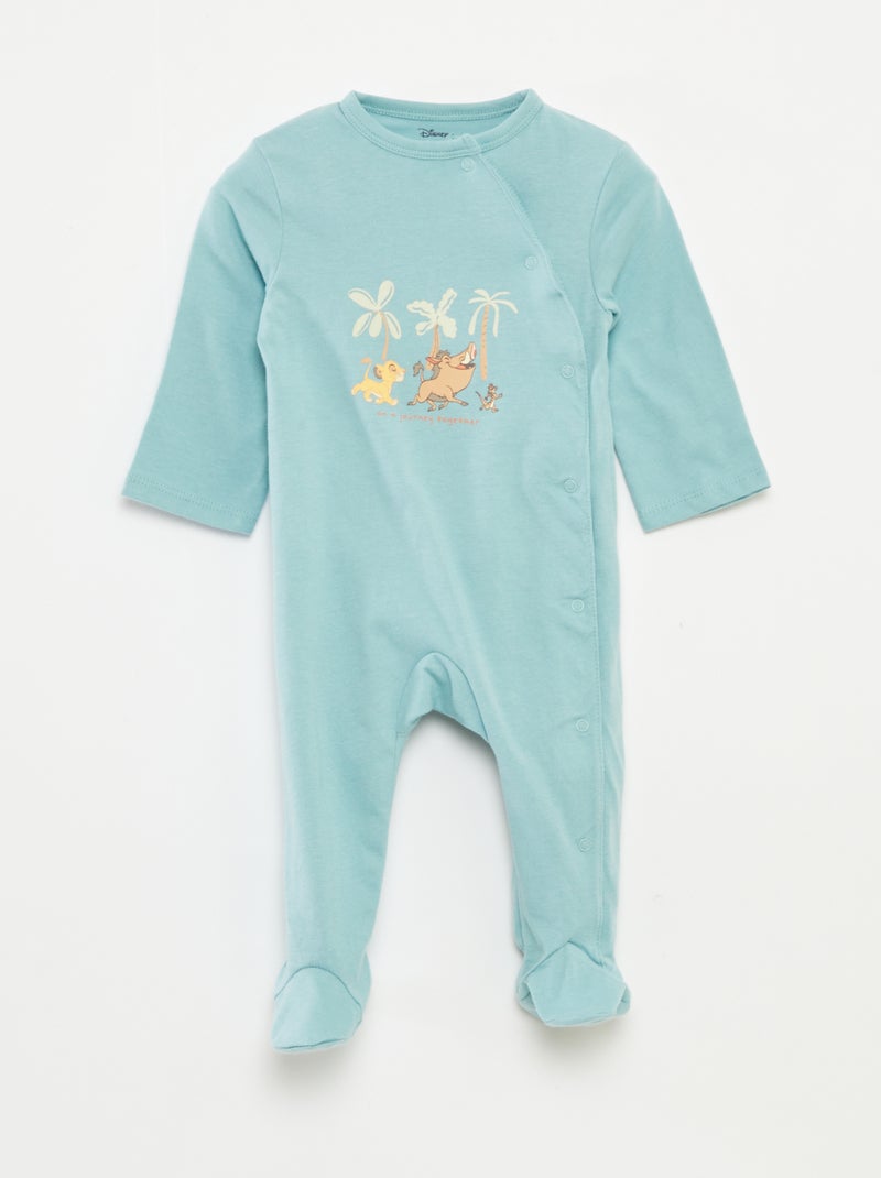 Tutina 'Disney' con piedini VERDE - Kiabi
