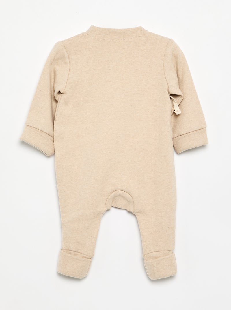 Tutina dormi bene senza piedini Beige - Kiabi