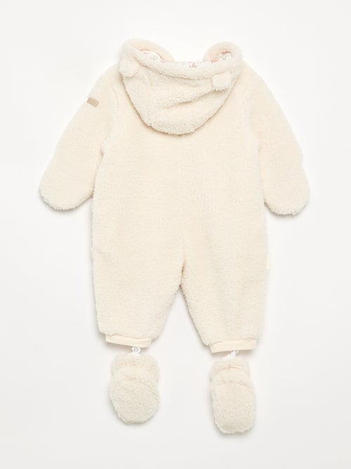Tutina imbottita con piedini rimovibili - Kiabi Tutina imbottita con piedini rimovibili - Kiabi