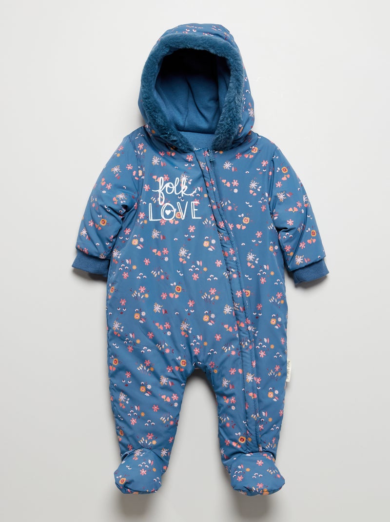 Tutina imbottita 'Petit Béguin' blu - Kiabi