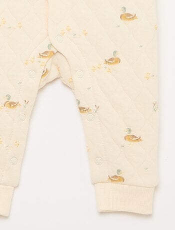 Tutina imbottito senza piedi