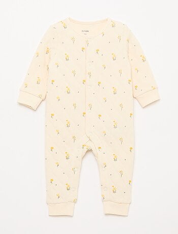 Tutina imbottito senza piedi