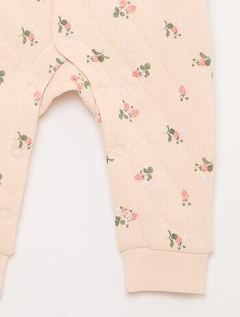 Tutina imbottito senza piedi