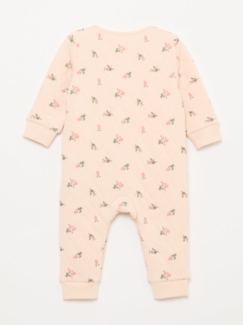 Tutina imbottito senza piedi Rosa - Kiabi