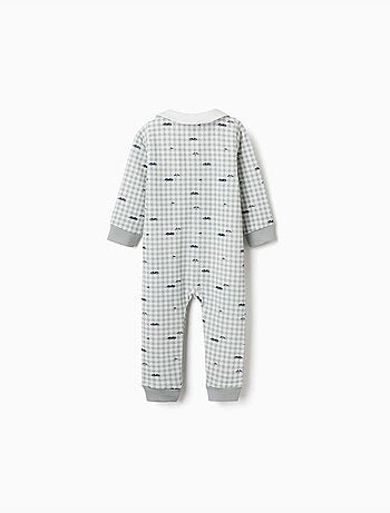 Tutina in cotone a quadretti