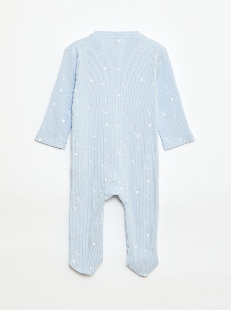 Tutina in cotone Blu - Kiabi