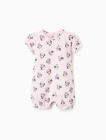 Tutina in cotone con motivo Minnie