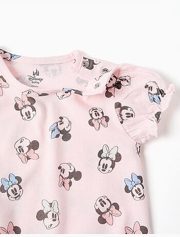 Tutina in cotone con motivo Minnie