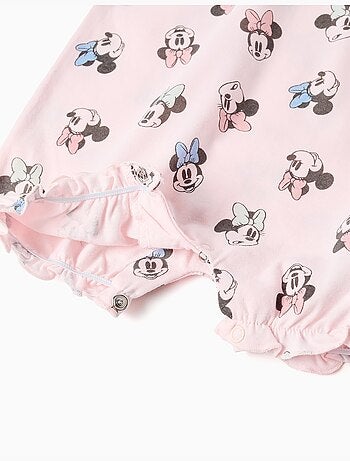 Tutina in cotone con motivo Minnie