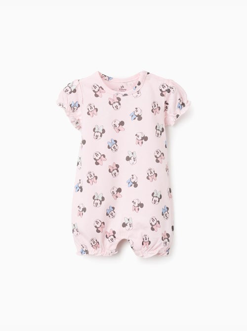 Tutina in cotone con motivo Minnie - Kiabi