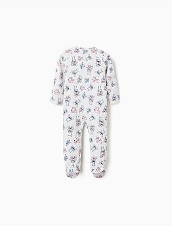 Tutina in cotone con motivo Stitch