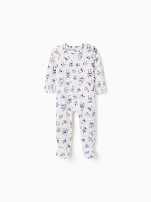 Tutina in cotone con motivo Stitch - Kiabi
