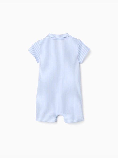 Tutina in cotone con righe - Kiabi