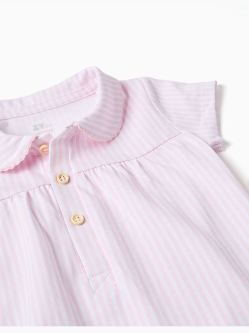 Tutina in cotone con righe - Kiabi