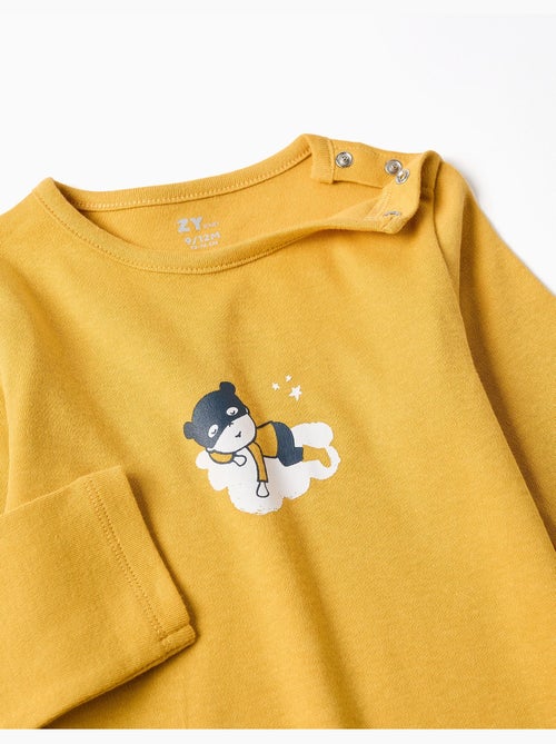 Tutina in cotone con stampa - Kiabi