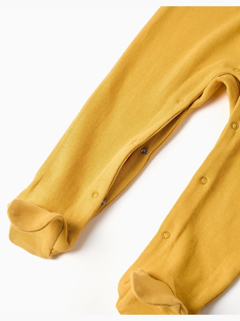 Tutina in cotone con stampa Giallo - Kiabi