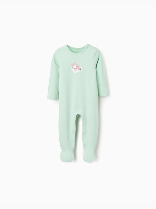 Tutina in cotone con stampa - Kiabi