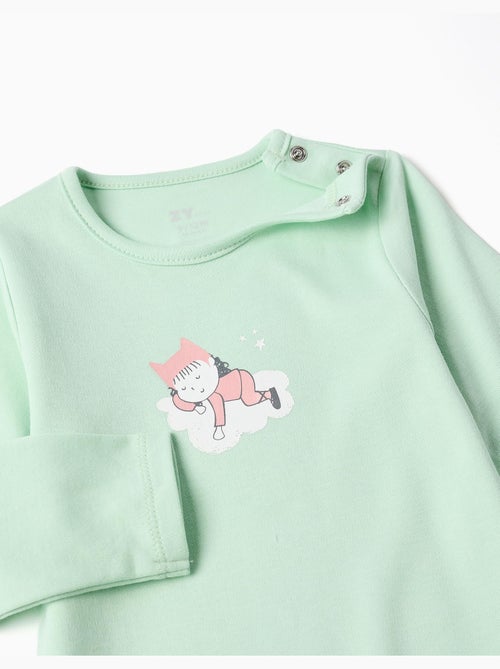 Tutina in cotone con stampa - Kiabi