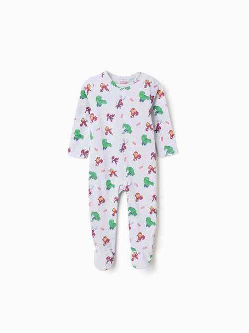 Tutina in cotone con stampe Marvel - Kiabi Tutina in cotone con stampe Marvel - Kiabi
