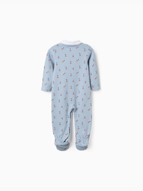Tutina in cotone senza piedini con mickey - Kiabi