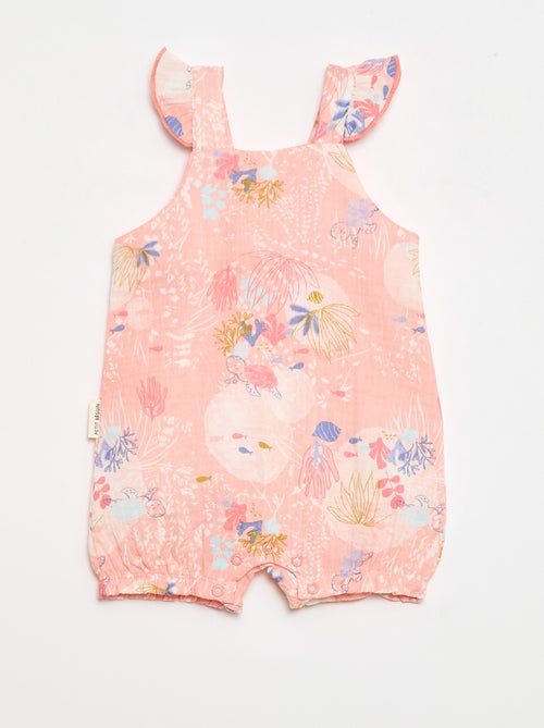 Tutina in garza di cotone 'Petit Béguin' - Kiabi