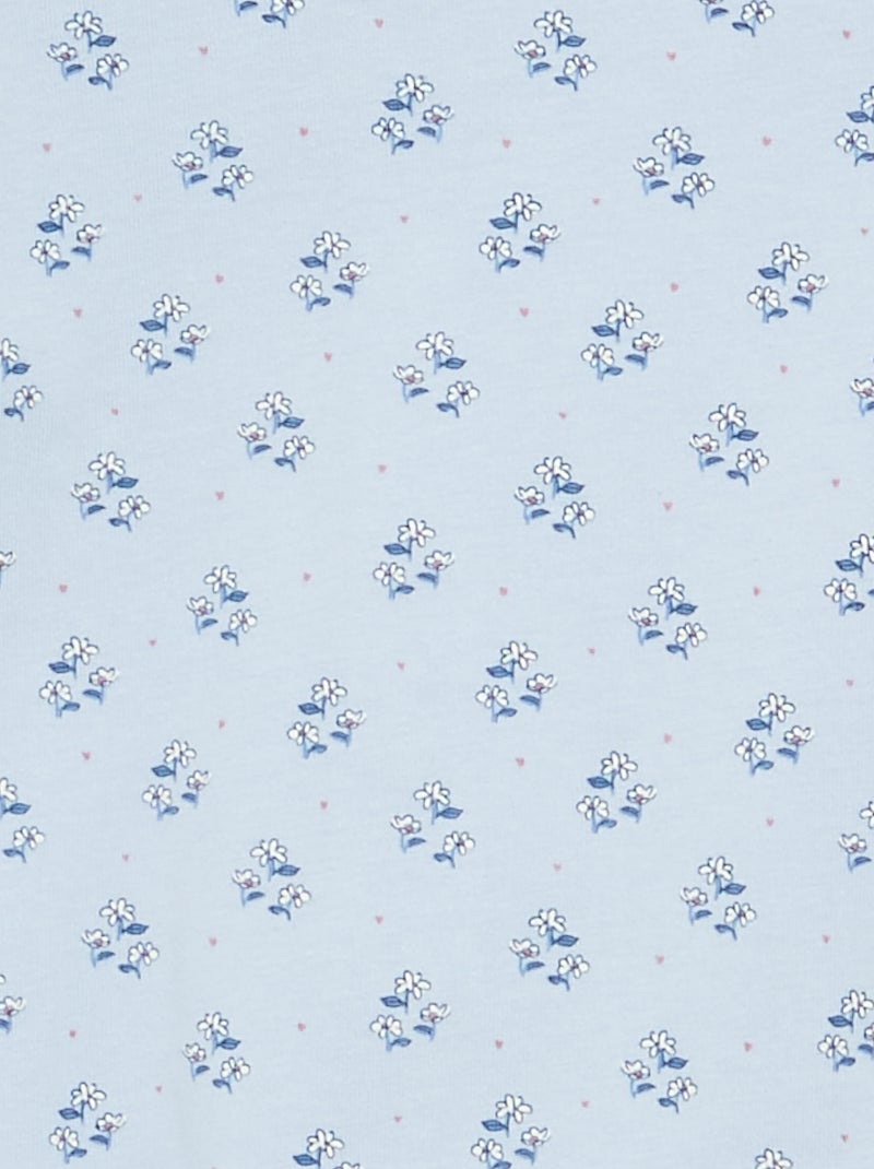 Tutina in jersey di cotone Blu - Kiabi