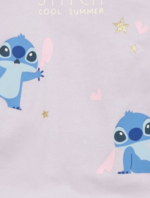 Disney Tutina da bambina in pile blu con motivo Lilo e Stitch