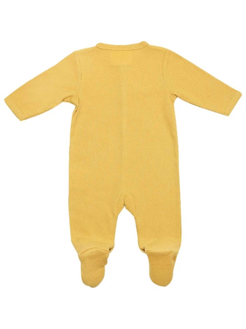 Tutina in maglia a costine di cotone - Kiabi