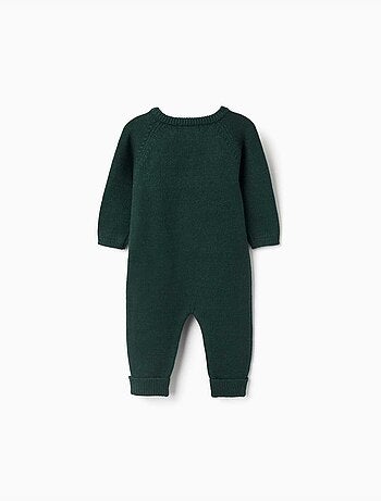 Tutina in maglia con jacquard