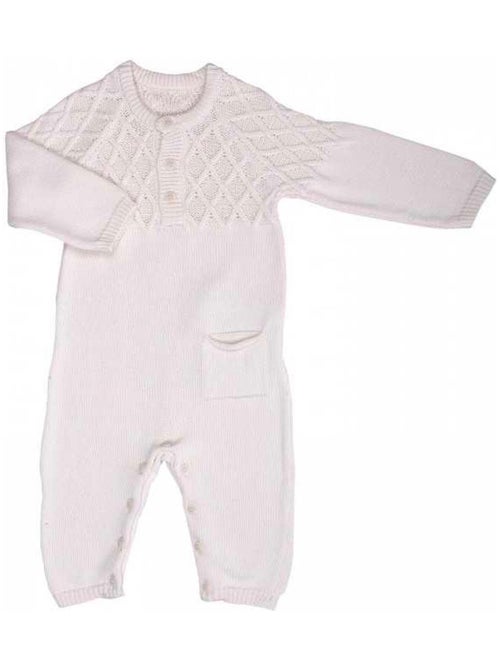 Tutina in maglia di cotone biologico per bambini loan | kitikate | kitikate - Kiabi