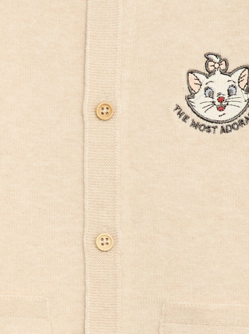 Tutina in maglia 'Gli Aristogatti' 'Disney' Beige - Kiabi
