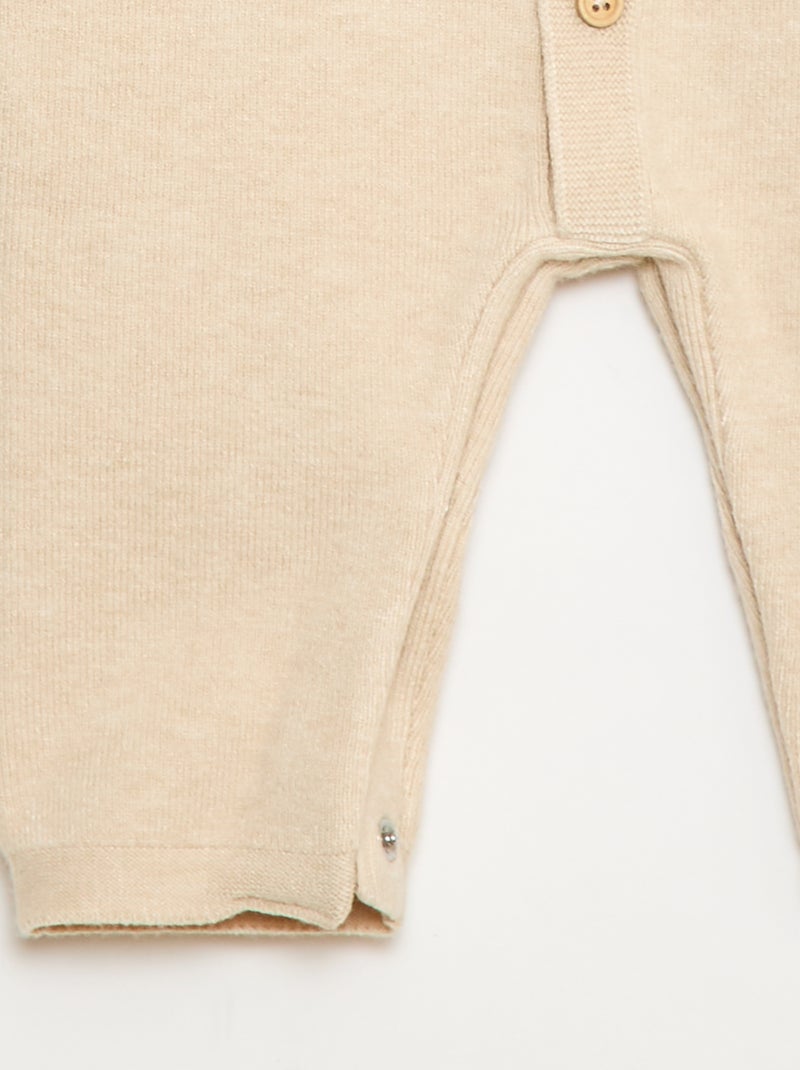 Tutina in maglia 'Gli Aristogatti' 'Disney' Beige - Kiabi