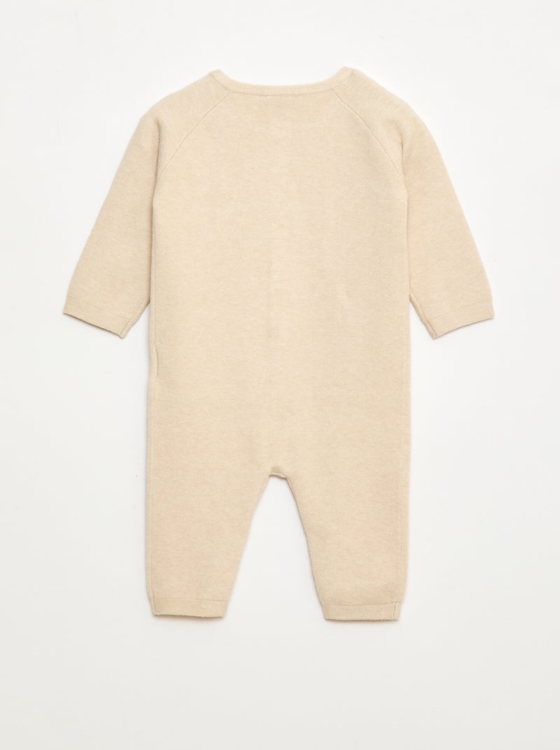 Tutina in maglia 'Gli Aristogatti' 'Disney' Beige - Kiabi