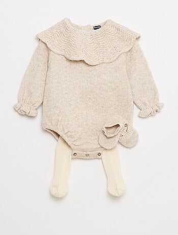 Tutina in maglia tricot