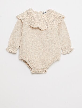 Tutina in maglia tricot