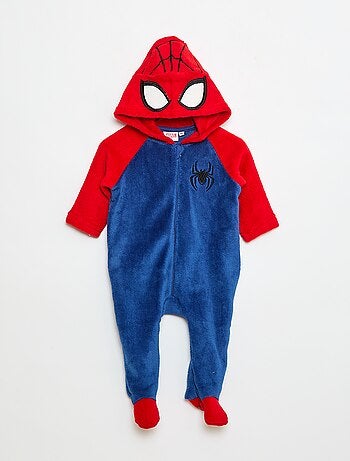 Tutina in pile con cappuccio 'Spider-Man' 'Marvel'
