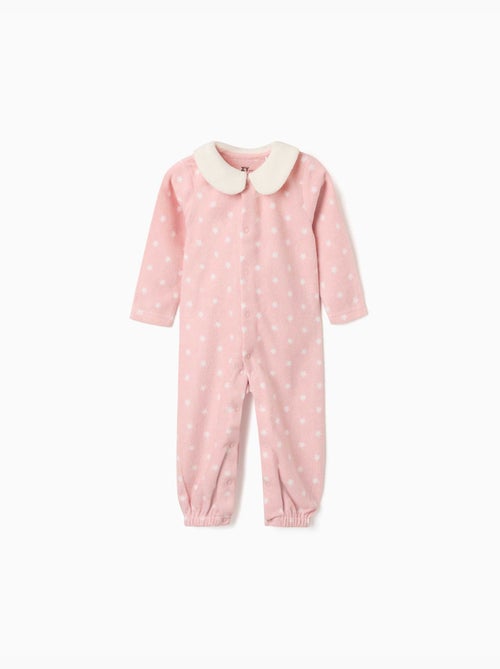 Tutina in pile con stelle - Kiabi Tutina in pile con stelle - Kiabi