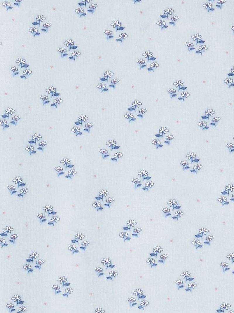 Tutina in velluto Blu - Kiabi