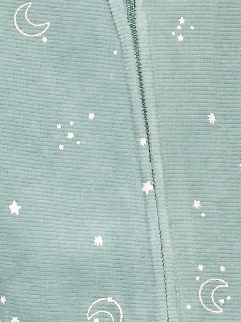 Tutina in velluto Blu - Kiabi
